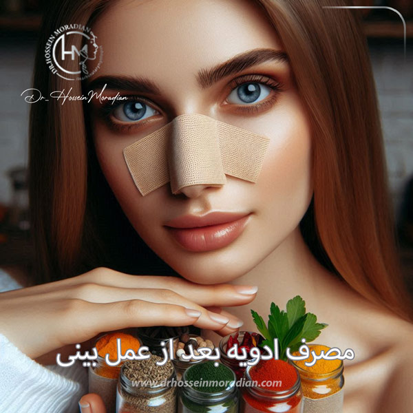 ادویه بعد از عمل بینی | دکتر حسین مرادیان